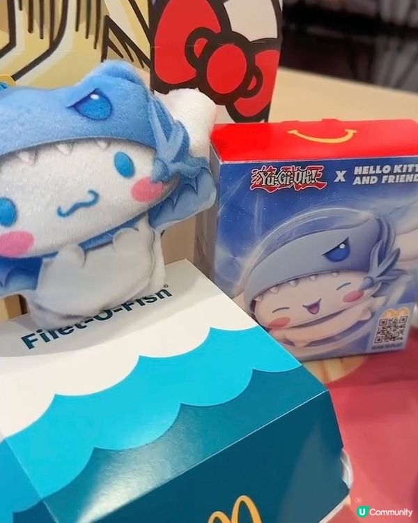 麥當勞聯名三麗鷗😍😍😍超cute