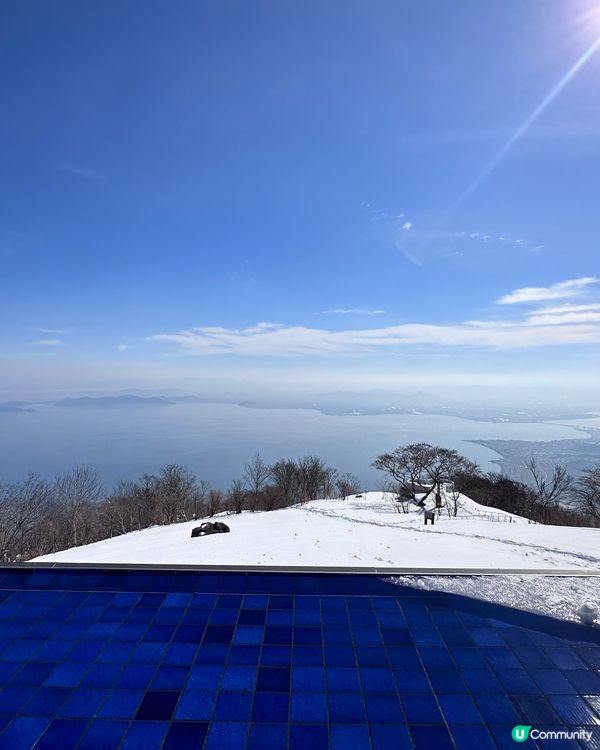 日本滋賀縣琵琶湖💙超美雪景⛄️