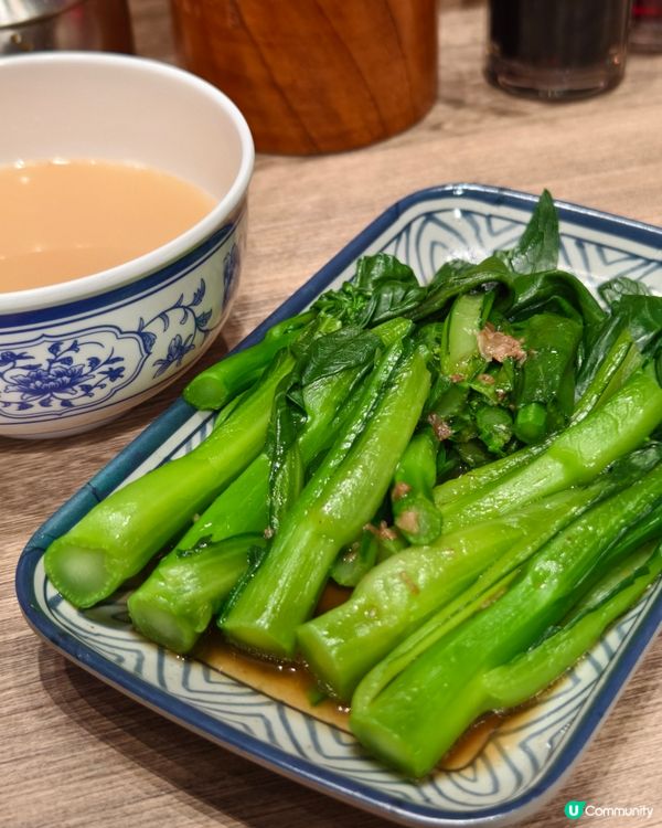 喝得一滴不剩的雞白湯