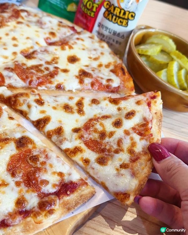 抵食夾大件 ♥ 食Pizza送薯條或熱狗！►馬鞍山Busan Chicken Pizza