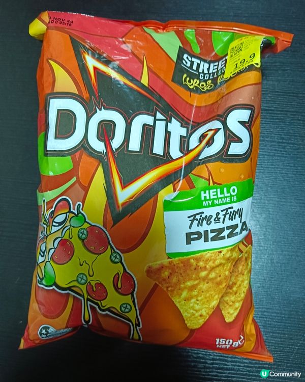 辣pizza味Doritos
