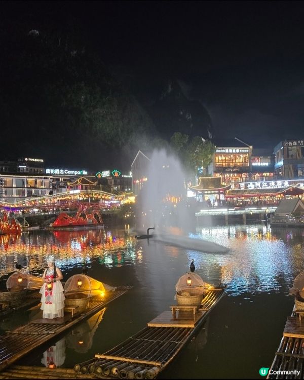 桂林夜市益田西街😍