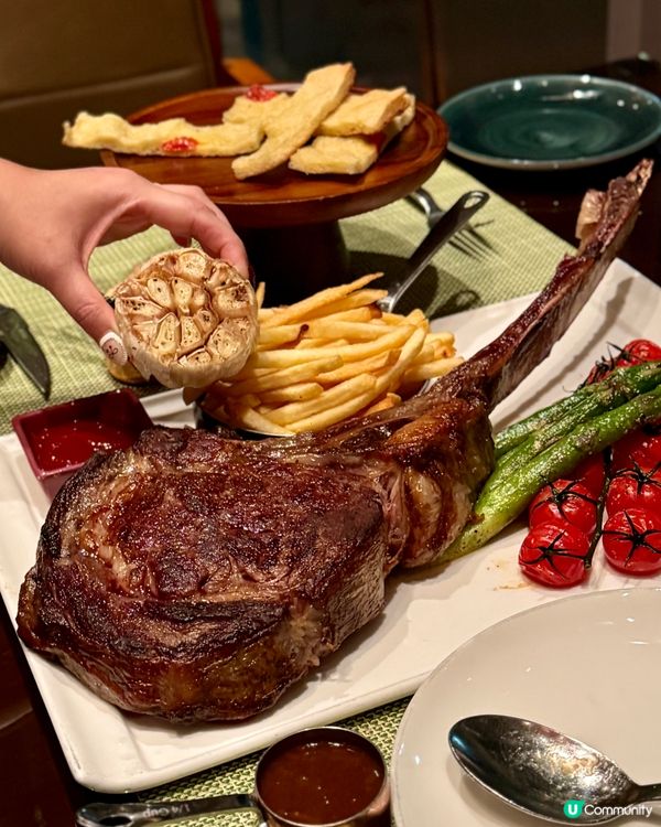 巨型斧頭牛扒2人餐只需$654 🐮🔨🥩