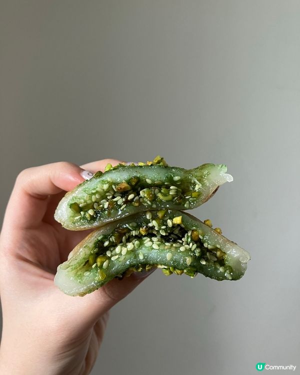 舊式餅店出開心果燒餅