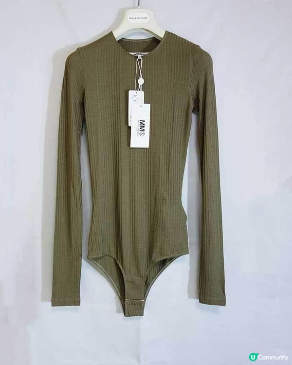 MM6 綠色長袖上衣（經Funbid入手）