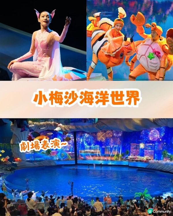 深圳大鵬小梅沙兩日一夜攻略(二)✨歐洲小鎮/海邊燈塔/海洋世界🚗附交通資訊