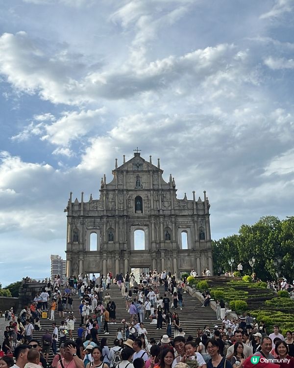## 澳門必去打卡點！大三巴牌坊 & 大三巴街 📸
