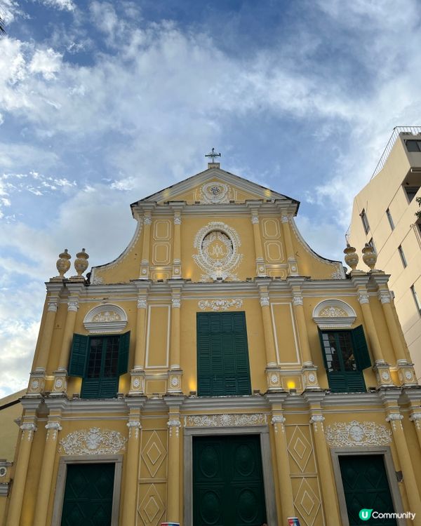## 澳門必去打卡點！大三巴牌坊 & 大三巴街 📸