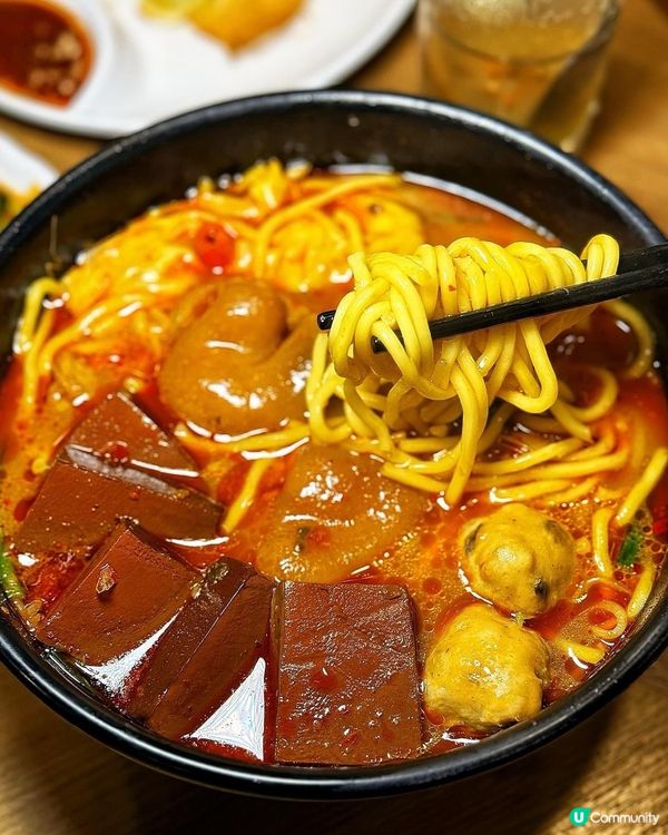 辣得過癮水煮湯麵🔥! 惹味𝟏𝟎𝟎分