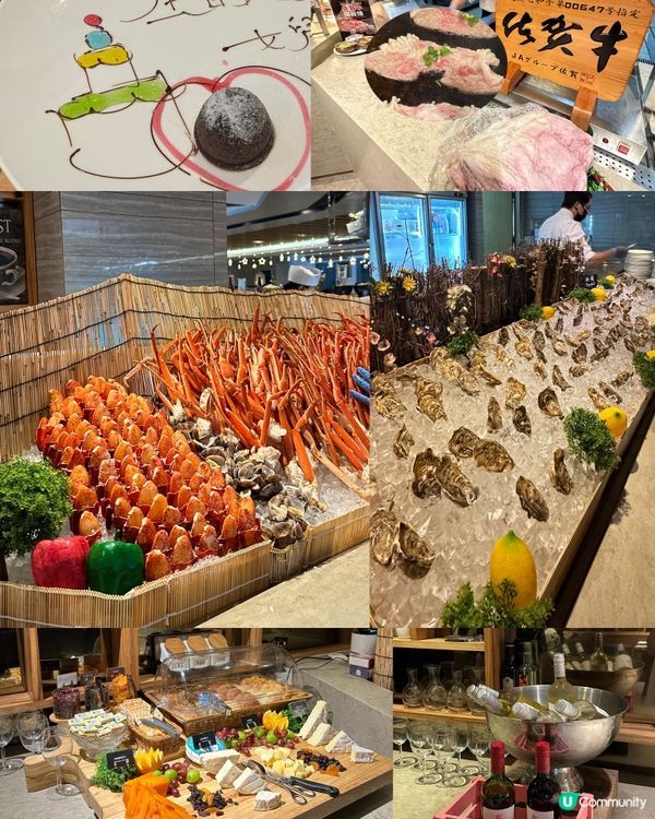 終於食到超人氣自助餐