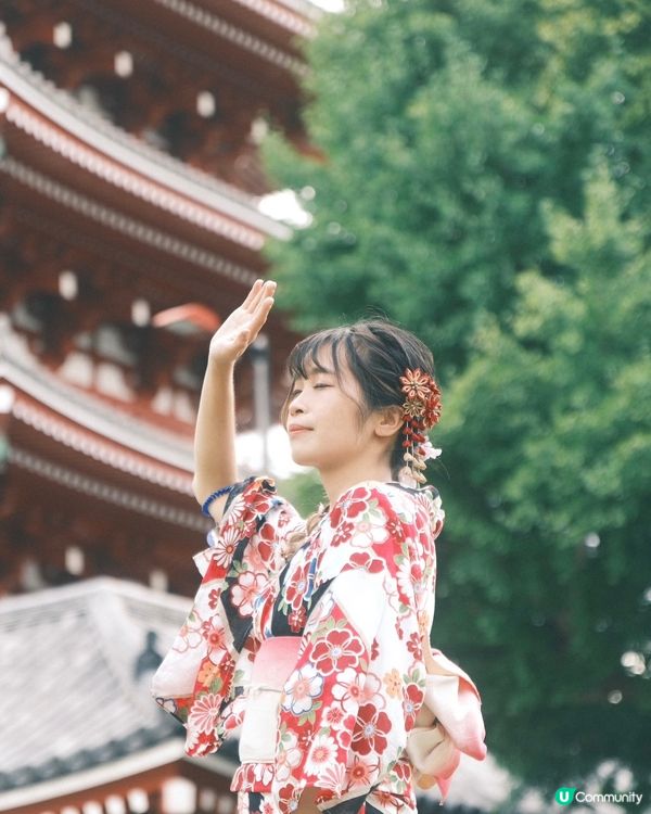 為人熟悉嘅東京淺草寺，係遊客必到嘅打卡熱點！ 