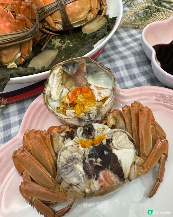 大閘蟹當造季節wohoo🦀😳