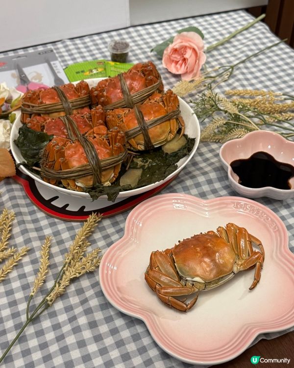 大閘蟹當造季節wohoo🦀😳