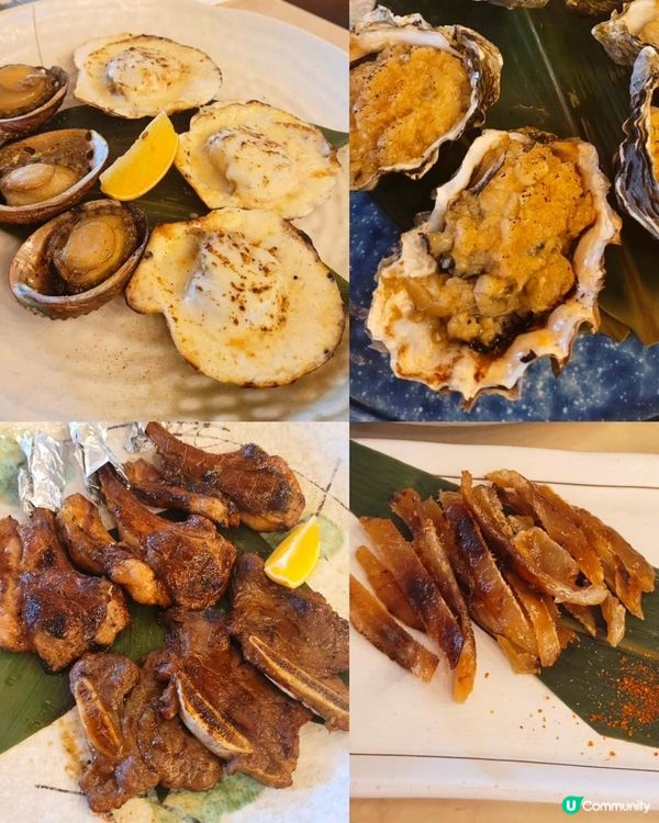 炭火燒烤串燒放題✨北角港島海逸君綽酒店地下大堂酒吧～