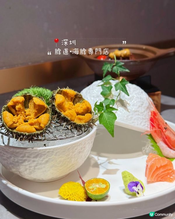 深圳必食海膽🤤  膽道海膽專門店！