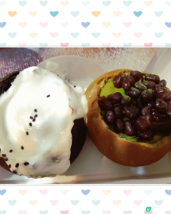 ## 開心果燒餅沒貨😭  抹茶紅豆麻糬布甸包好正😋！