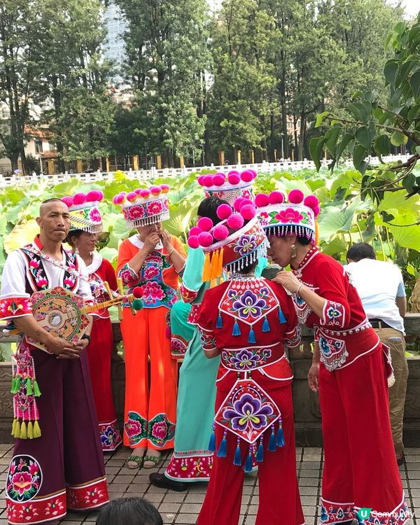 ## 昆明翠湖公園💛感受少數民族氣氛😍