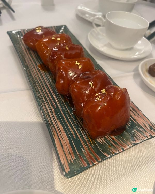 米芝蓮三星行政總廚的精緻中菜👍🏼清香柚子鮑魚