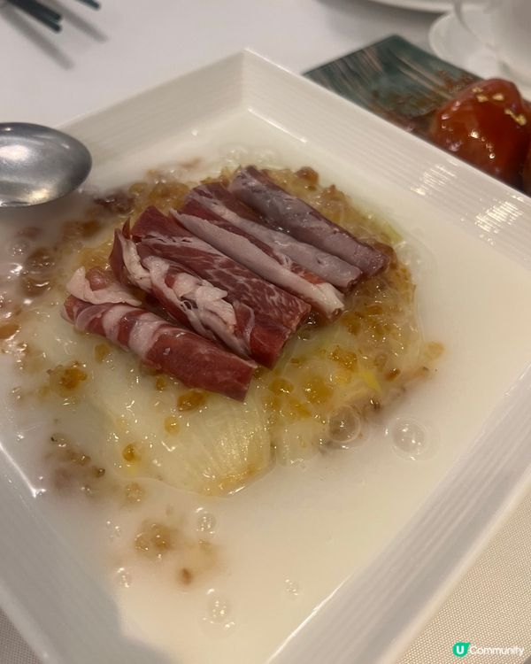 米芝蓮三星行政總廚的精緻中菜👍🏼清香柚子鮑魚