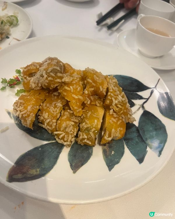 米芝蓮三星行政總廚的精緻中菜👍🏼清香柚子鮑魚