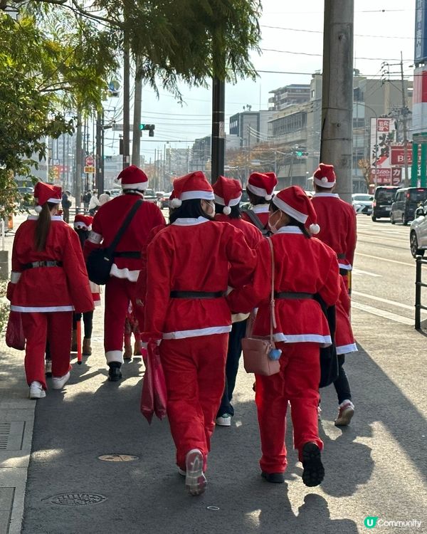 🇯🇵 一年一度Fukuoka Santa 🎅Walk慈善活動💌