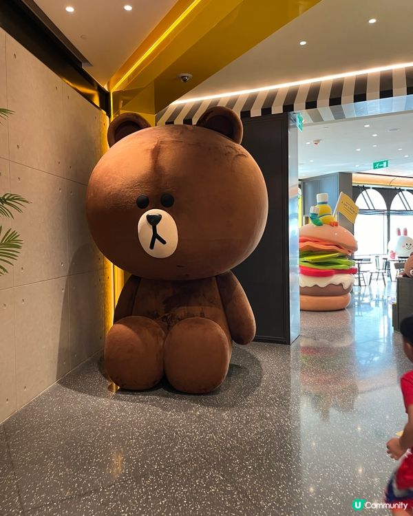 澳門 line brown & friends cafe