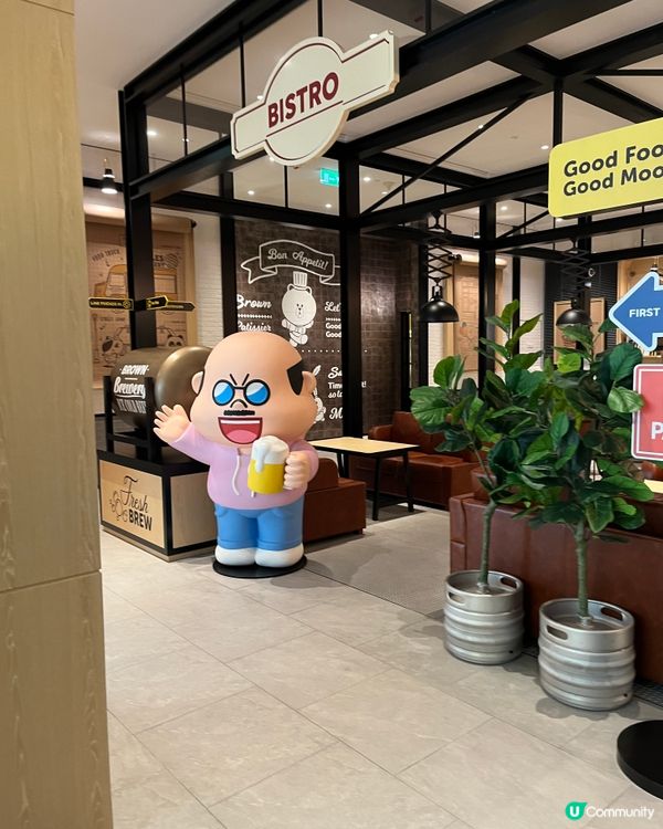 澳門 line brown & friends cafe