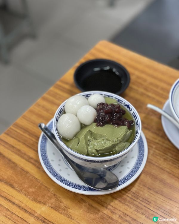 二訪廣華街校園風糖水舖🏫 超濃抹茶手工湯圓豆腐花🍵