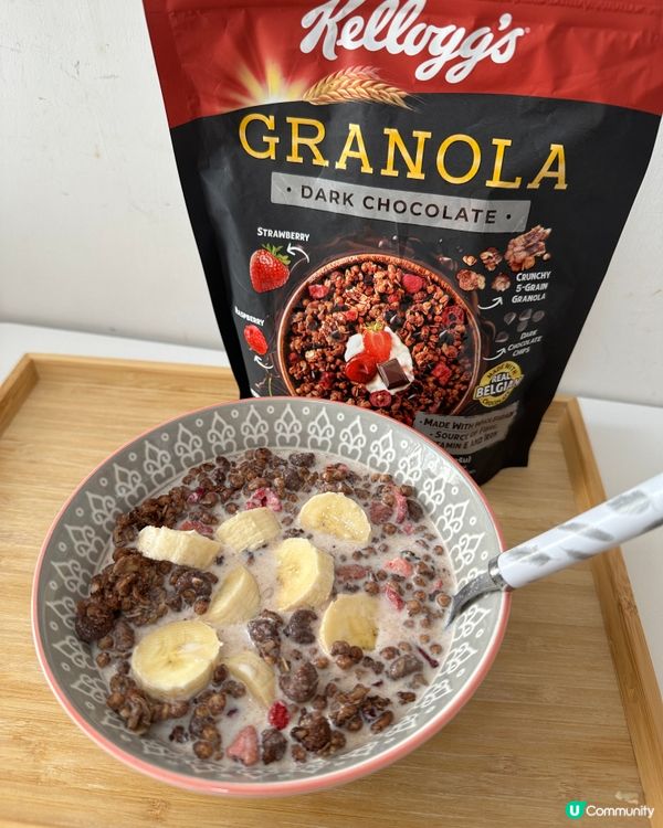 健康營養早餐推介🌟GRANOLA🍫
