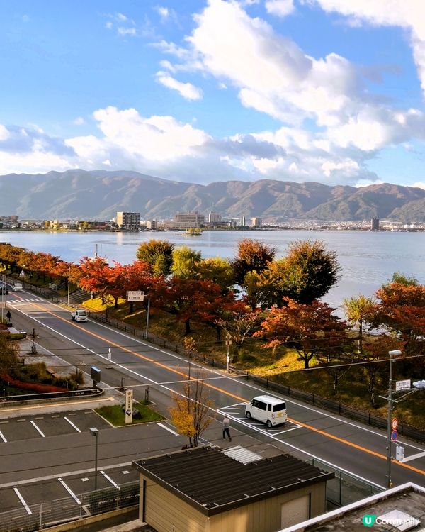 諏訪湖畔紅葉溫泉♨️ 秋天必去！🍂