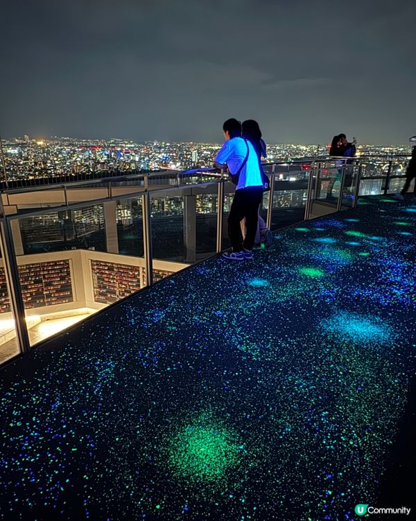 大阪梅田藍天大廈 (空中庭園展望台）漫步浪漫夜景💙
