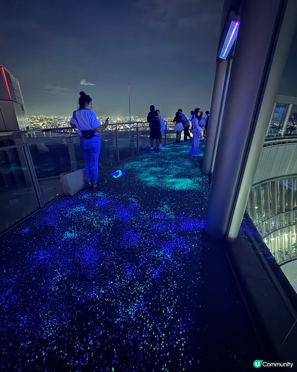 大阪梅田藍天大廈 (空中庭園展望台）漫步浪漫夜景💙