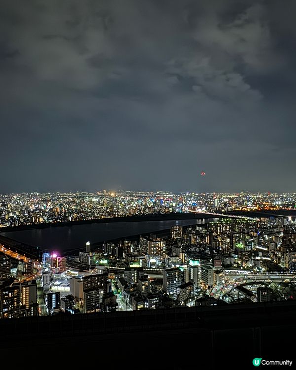 大阪梅田藍天大廈 (空中庭園展望台）漫步浪漫夜景💙