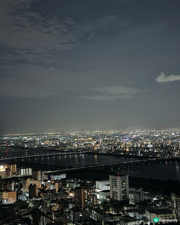 大阪梅田藍天大廈 (空中庭園展望台）漫步浪漫夜景💙
