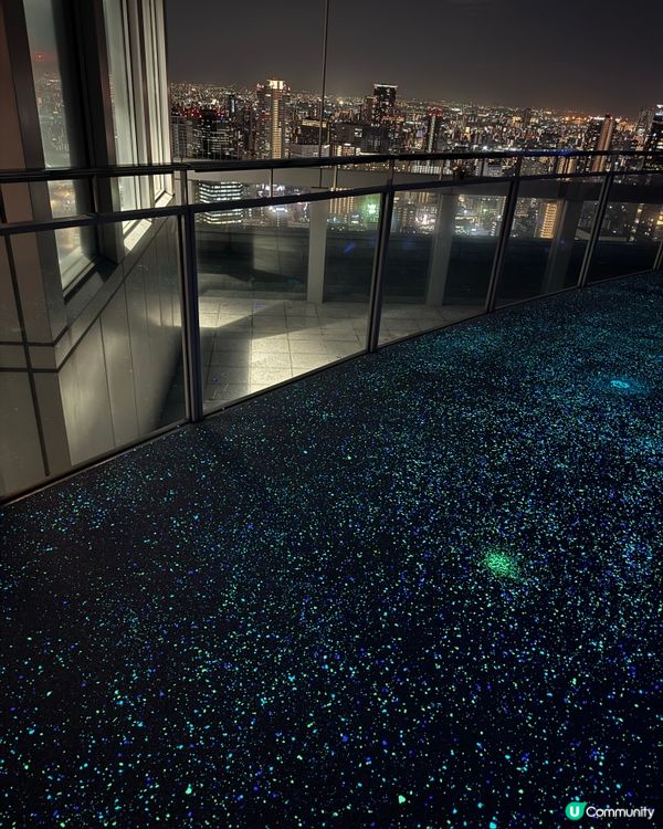 大阪梅田藍天大廈 (空中庭園展望台）漫步浪漫夜景💙