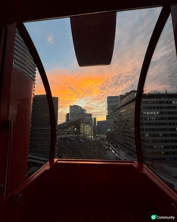 大阪·梅田的地標之一！HEP FIVE摩天輪