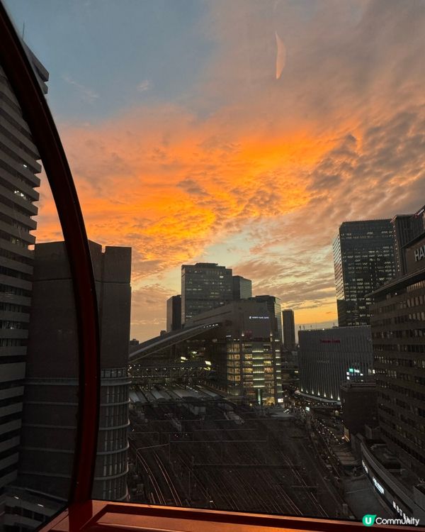 大阪·梅田的地標之一！HEP FIVE摩天輪