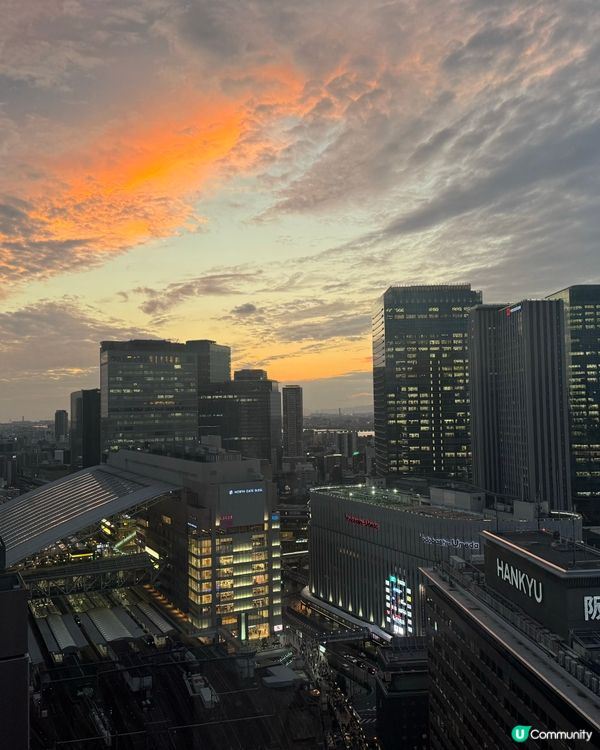 大阪·梅田的地標之一！HEP FIVE摩天輪