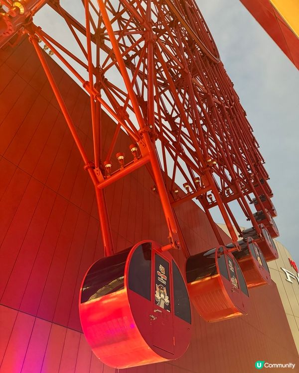 大阪·梅田的地標之一！HEP FIVE摩天輪