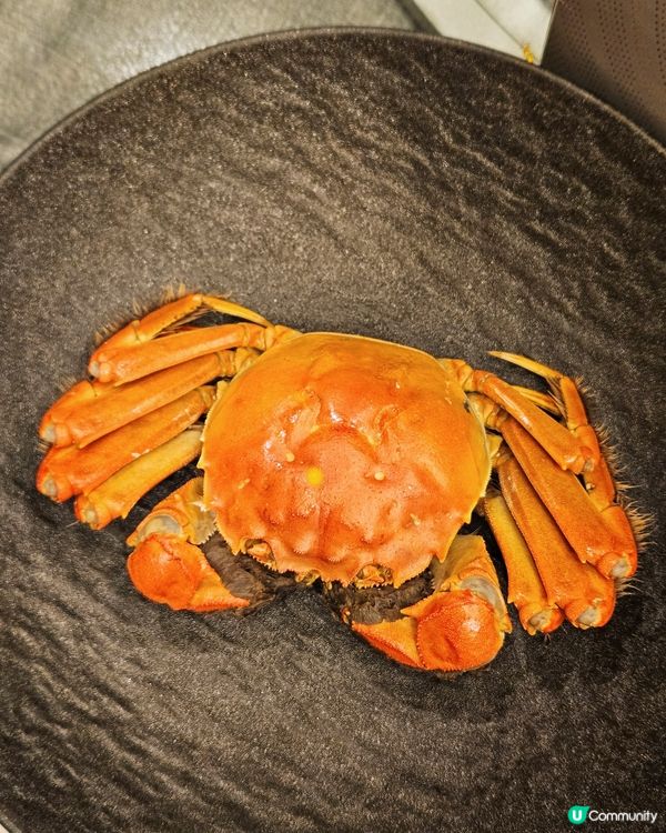 秋風起，蟹宴開，7両大閘蟹套餐滋味🦀🦀🦀