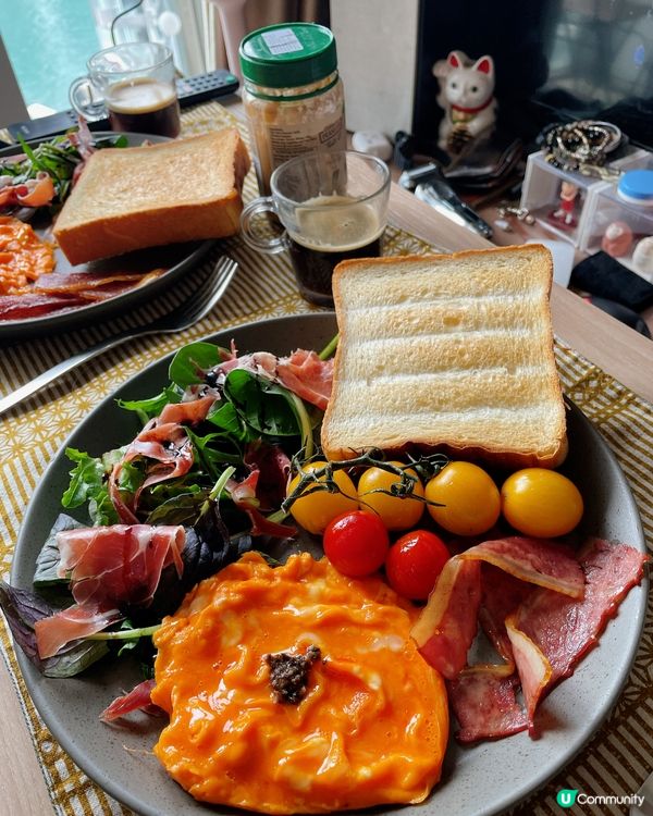 自家製All Day Breakfast😋😋