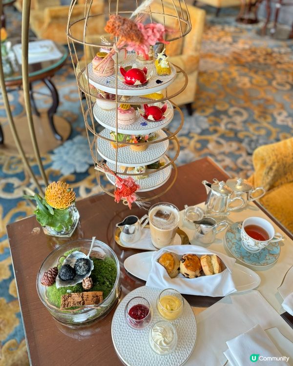 九龍香格里拉下午茶 ☕️🍰  打卡一流！