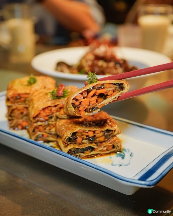 沉醉於牡丹亭中享受中菜