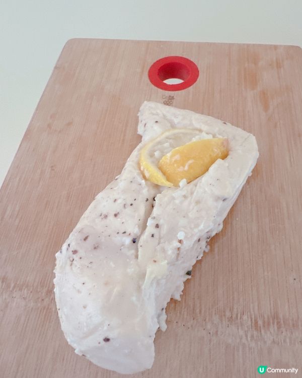 慢煮黑椒檸檬雞胸😋  簡單易做，冇慢煮機都得！
