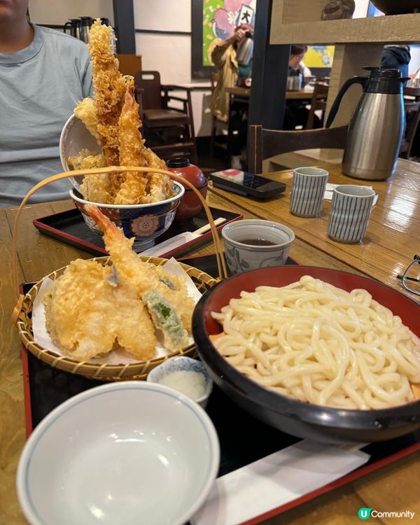 Outlets美食 兩隻手掌咁長嘅天丼🤣