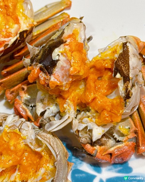 食蟹季節到啦🦀  
東海薈皇者大閘蟹餐！