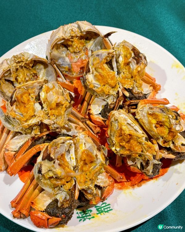 食蟹季節到啦🦀  
東海薈皇者大閘蟹餐！