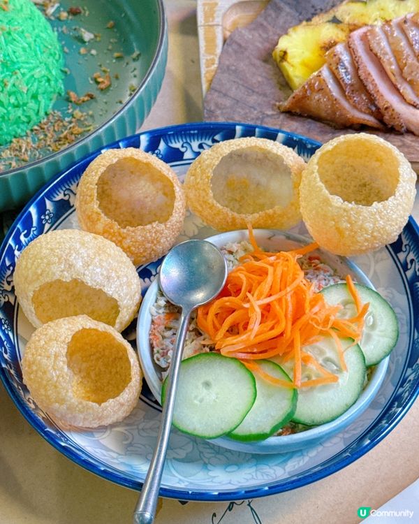 🦀 南越蟹肉醬脆球餅，香脆惹味！😋