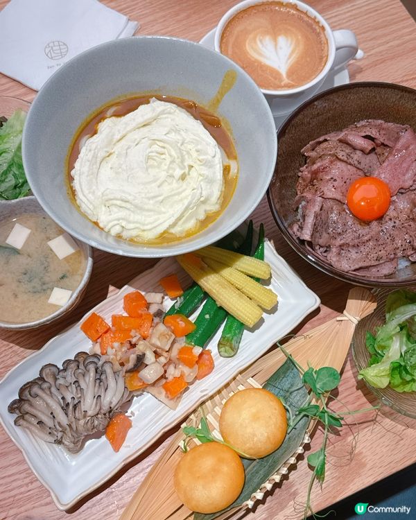 禪系餐廳🧘🏻‍♀️ 白咖喱烏冬🍜 超正！