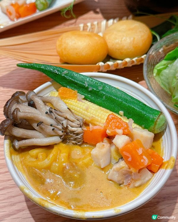 禪系餐廳🧘🏻‍♀️ 白咖喱烏冬🍜 超正！